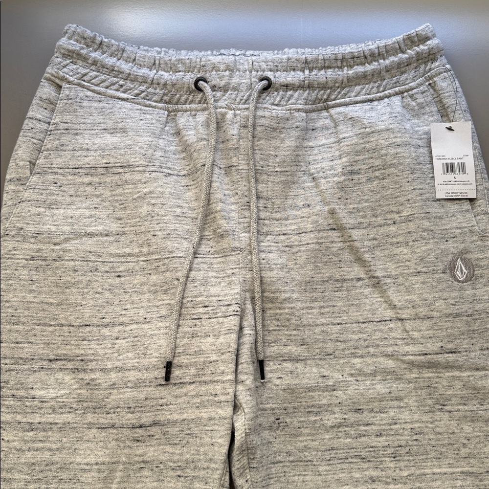 Volcom Light Gray Jogger Pants - Picture 3 of 4